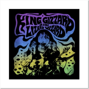 King Gizzard & Lizard Wizard Rainbow Posters and Art